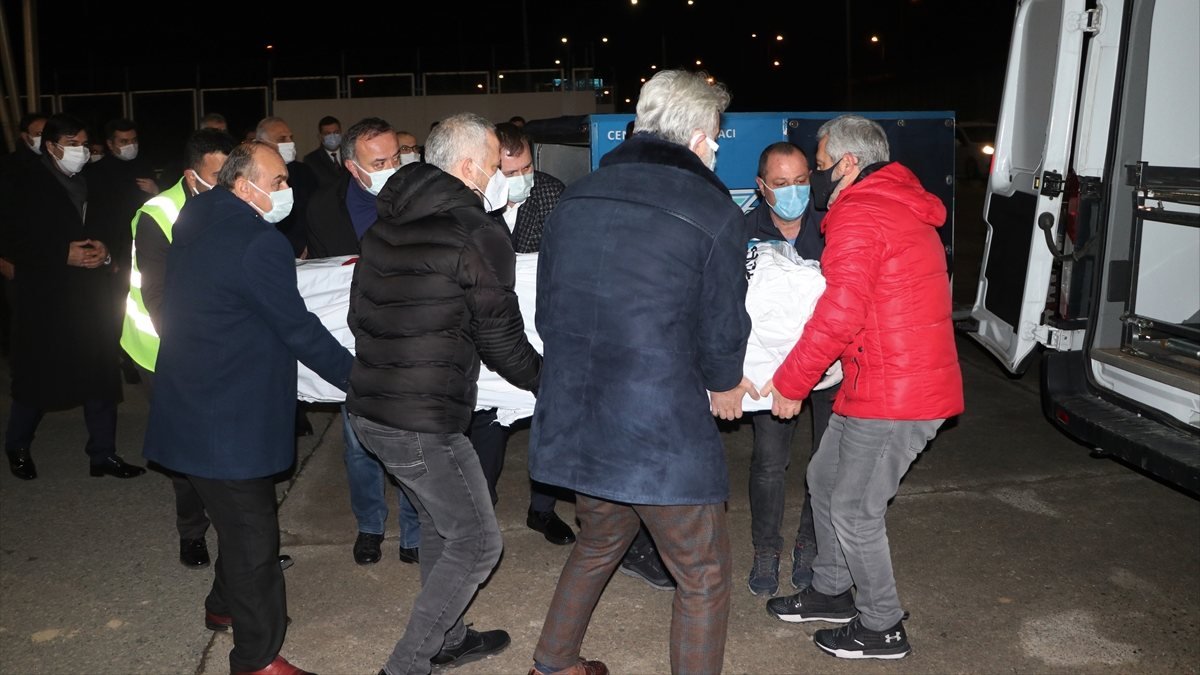 Ahmet Erdoğan'ın cenazesi Rize'ye götürüldü