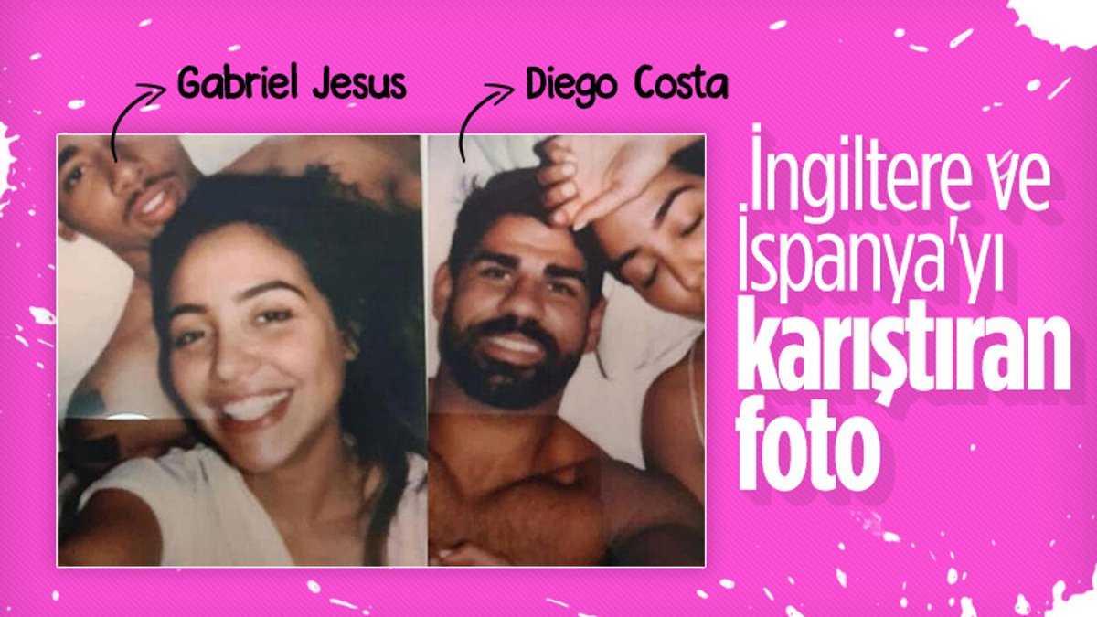 İncil'in içinden Diego Costa ile Gabriel Jesus'un fotoğrafları çıktı