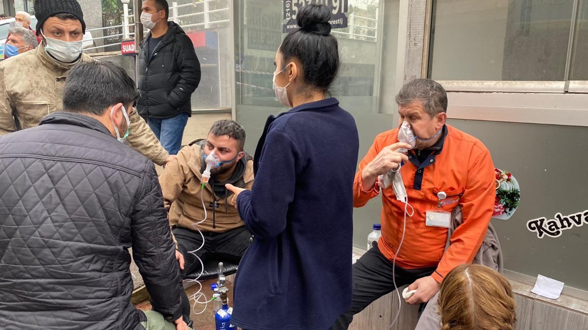 İstanbul'da özel hastanede yangın çıktı