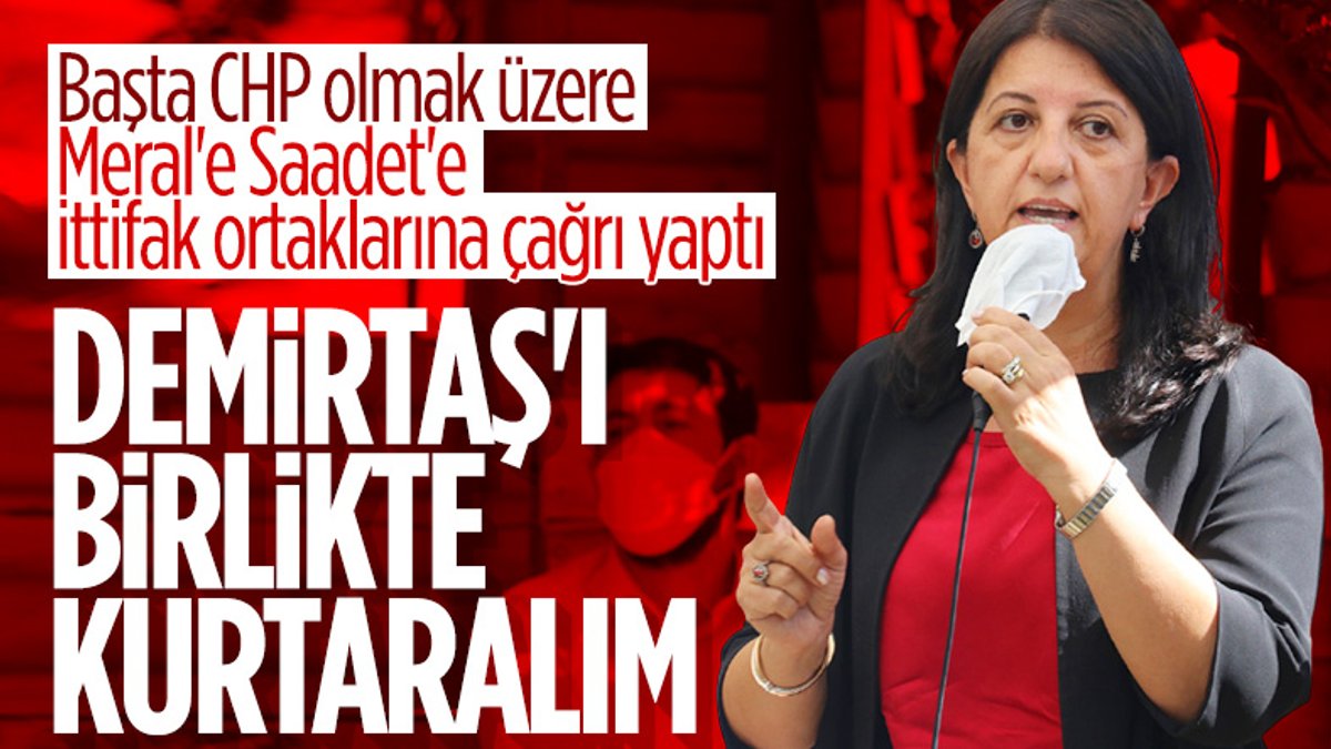HDP'den Millet İttifakı'na Selahattin Demirtaş çağrısı