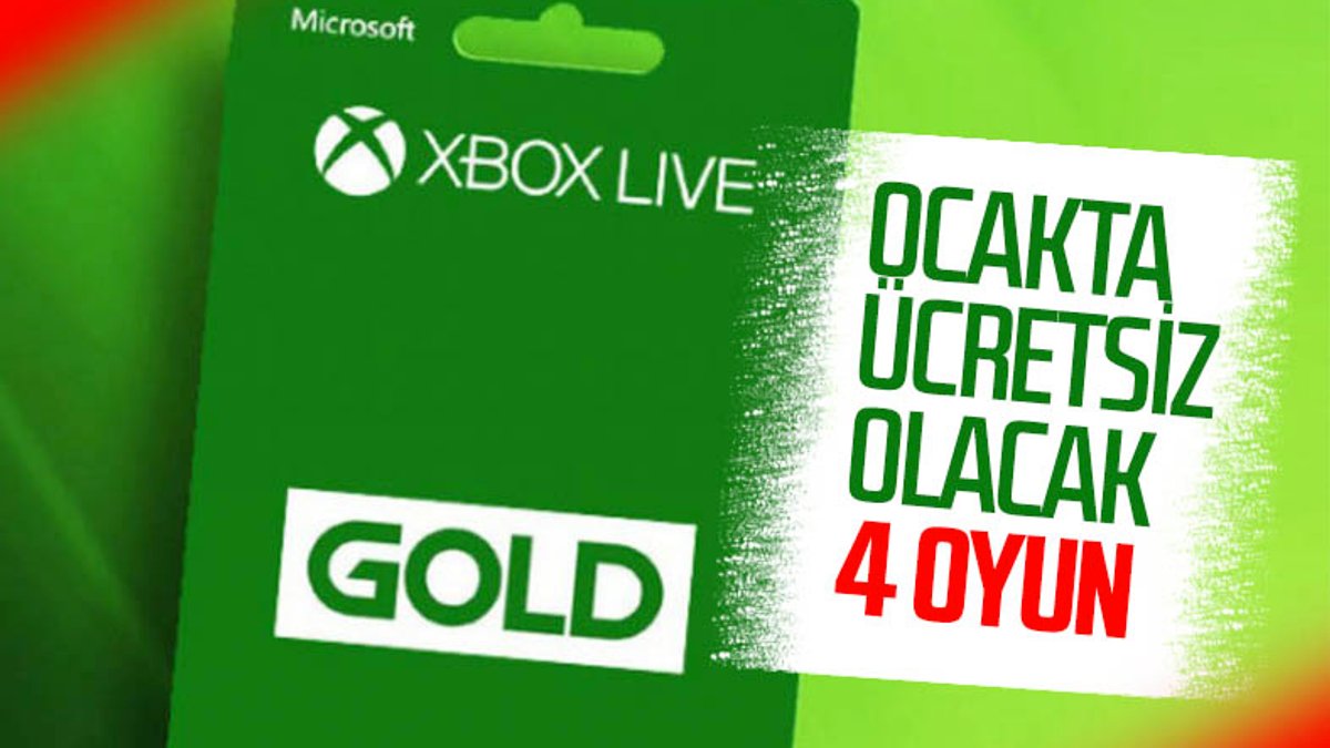 Xbox Live Gold abonelerine ocakta sunulacak ücretsiz oyunlar belli oldu