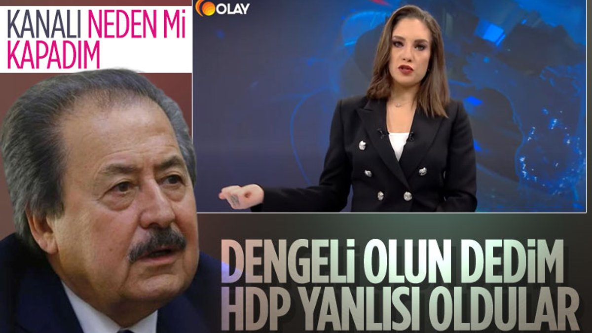 Cavit Çağlar: HDP'ye yakın yayınlar beni rahatsız etti
