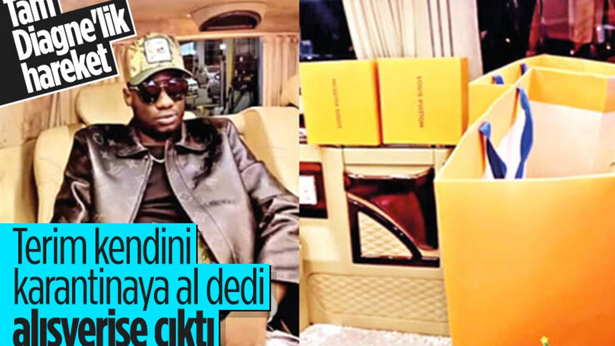 Kadroya alınmayan Mbaye Diagne alışverişe çıktı