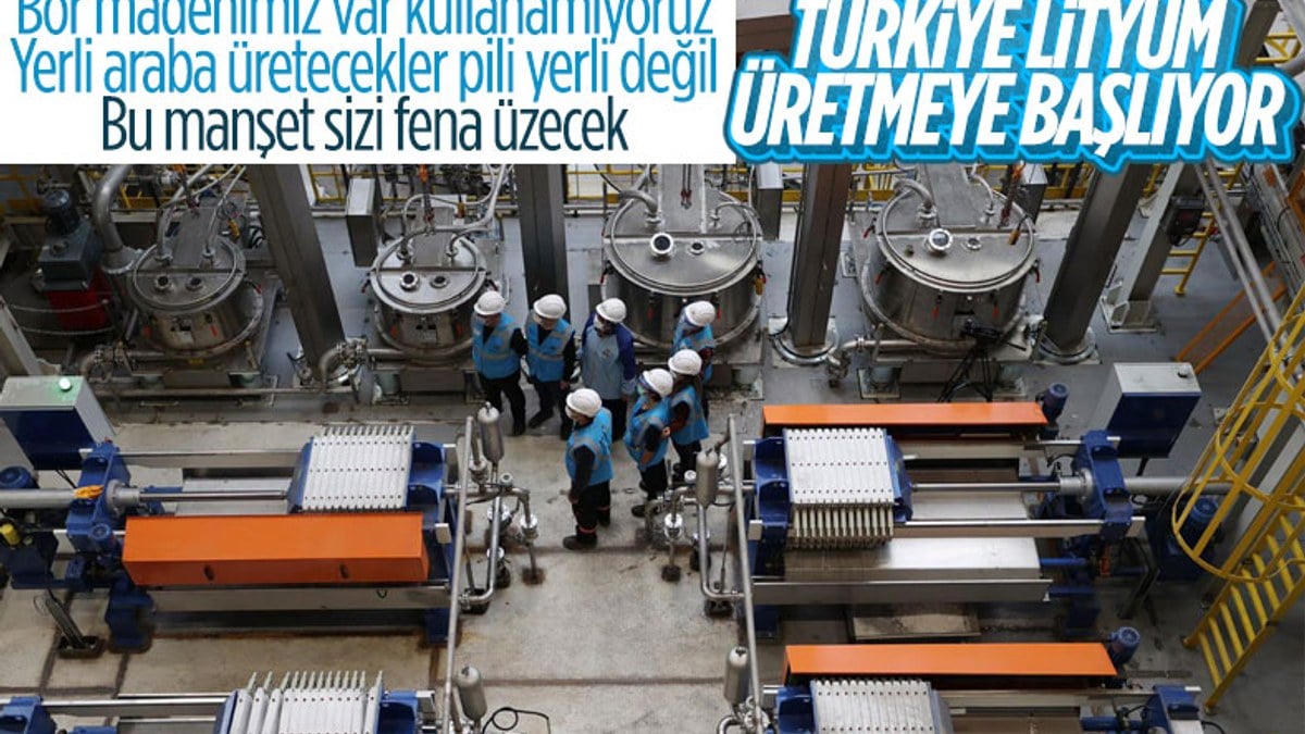 Erdoğan: TOGG'un pil ihtiyacını ETİ Maden Lityum Üretim Tesisi karşılayacak