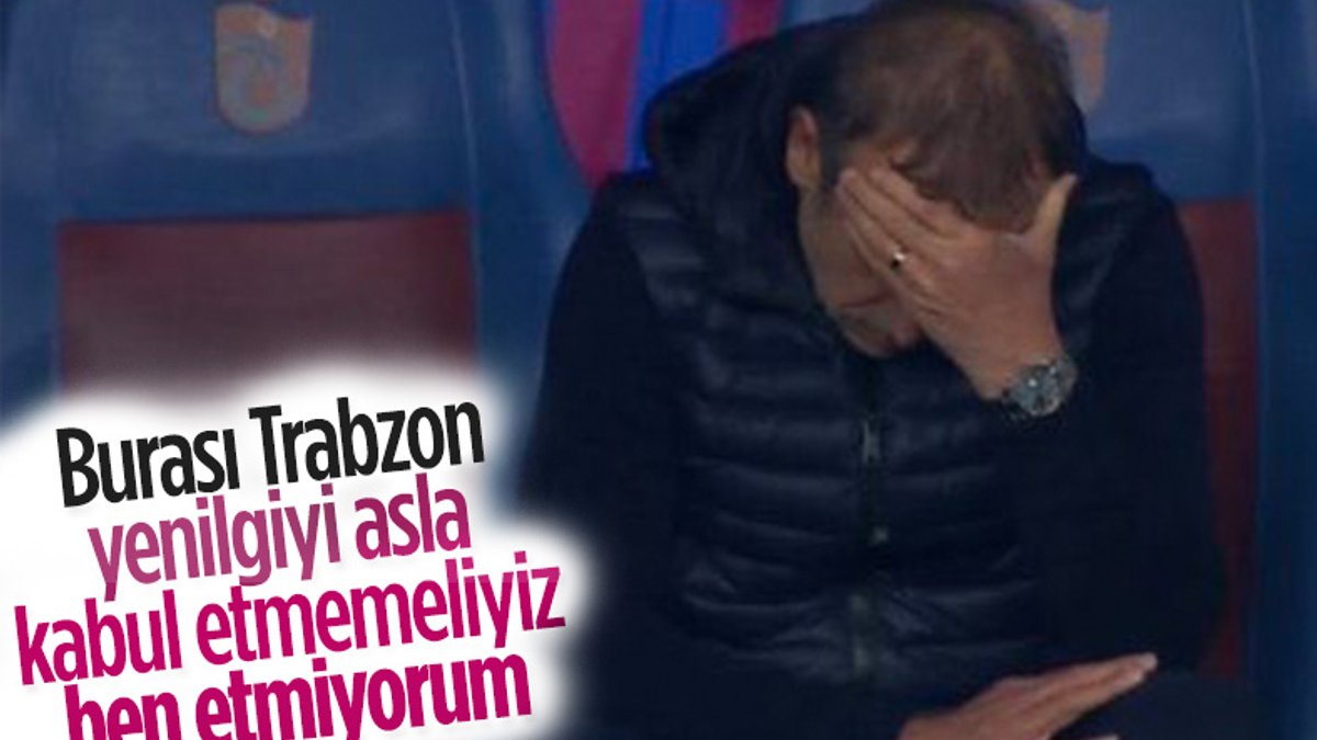 Abdullah Avcı: Trabzonspor kabul etmez ben etmiyorum