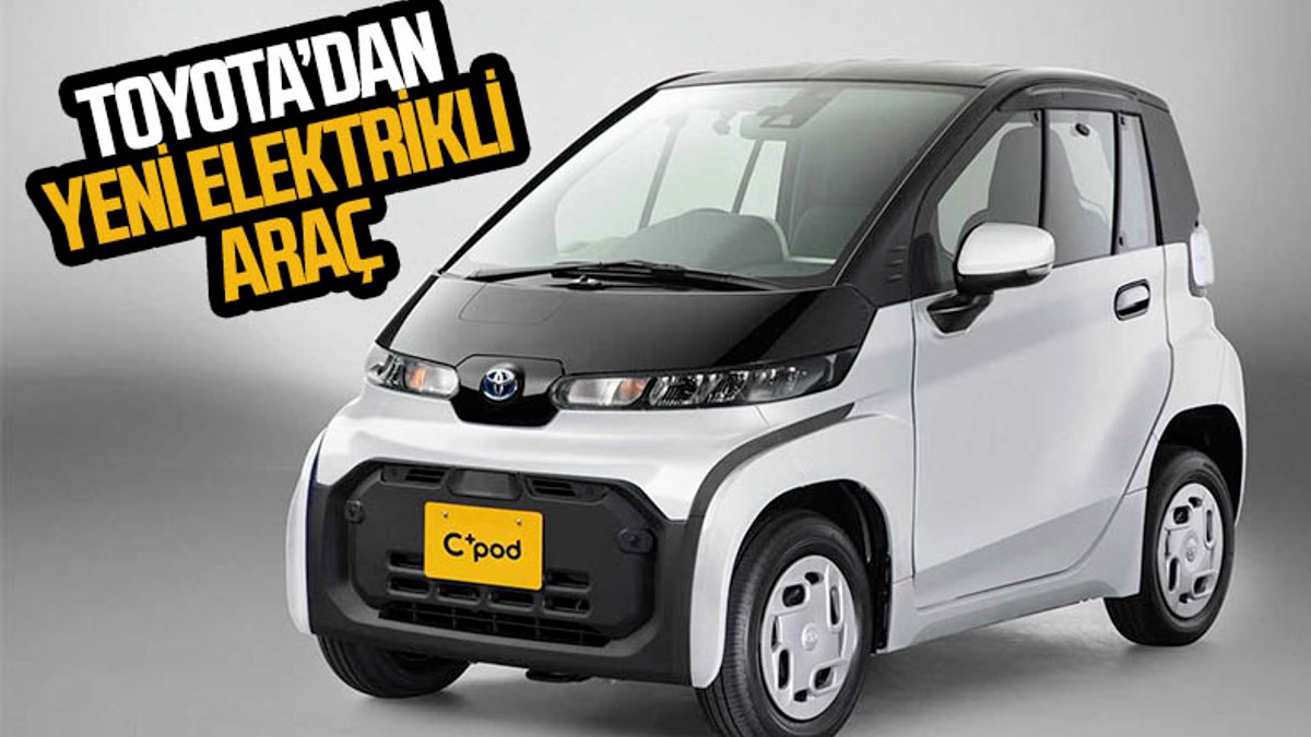 Toyota'dan kompakt elektrikli araç: C+Pod