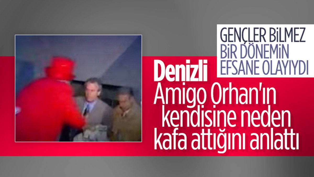 Mustafa Denizli, Amigo Orhan olayını anlattı