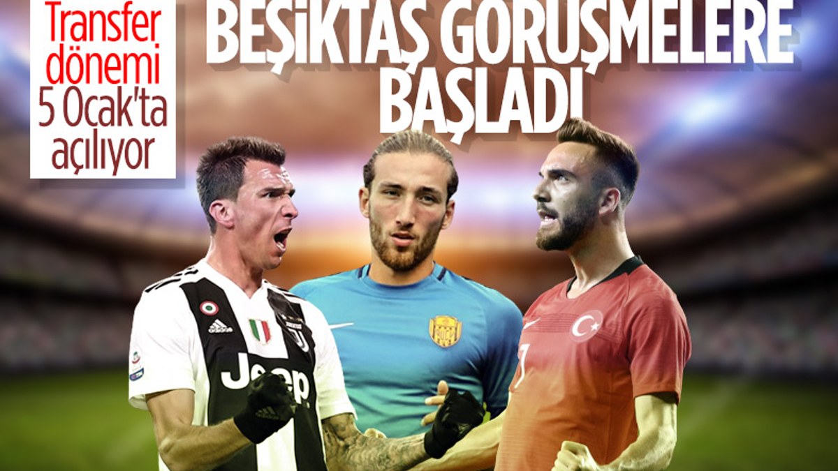 Beşiktaş forvete ve savunmaya takviye yapacak