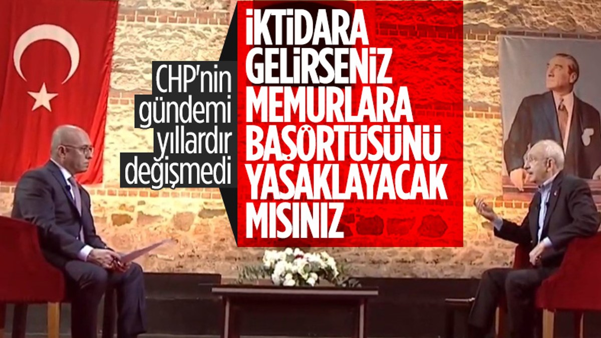 Kemal Kılıçdaroğlu: Başörtüsü kapanmış bir konudur