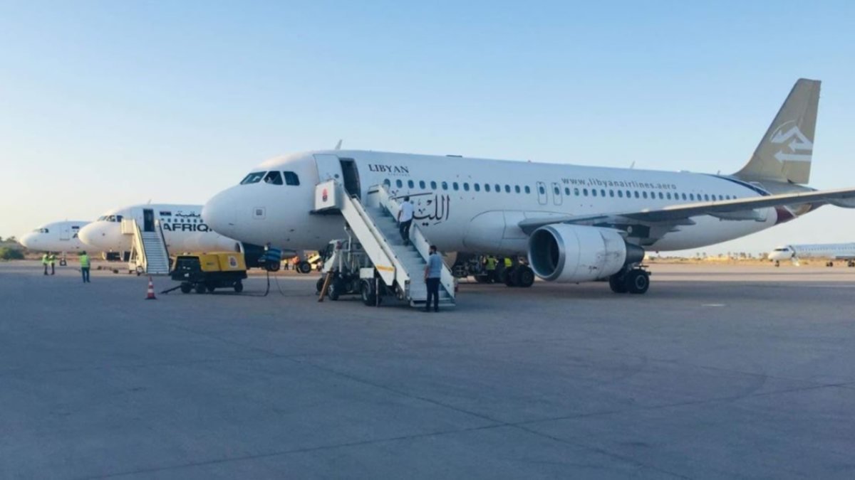 Libya'da Misrata Havaalanı'nda uçuşlar yeniden başladı