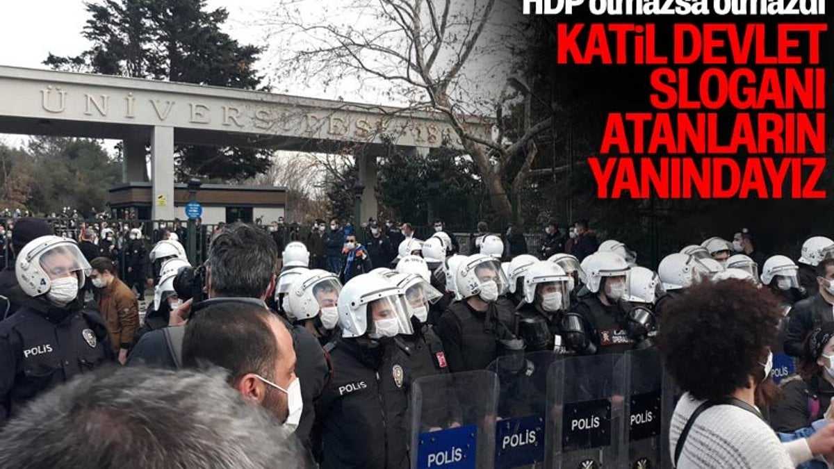 HDP'den Boğaziçi protestolarına destek