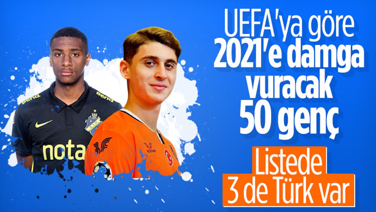 UEFA'ya göre en yetenekli 50 genç futbolcu
