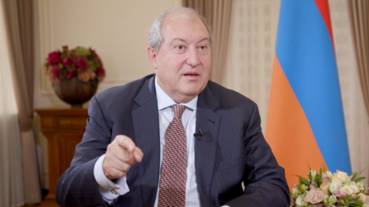 Ermenistan Cumhurbaşkanı Armen Sarkisyan koronavirüse yakalandı