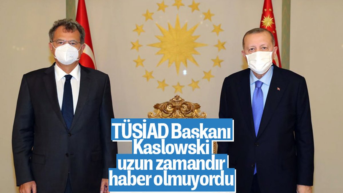 Cumhurbaşkanı Erdoğan, TÜSİAD Başkanını kabul etti