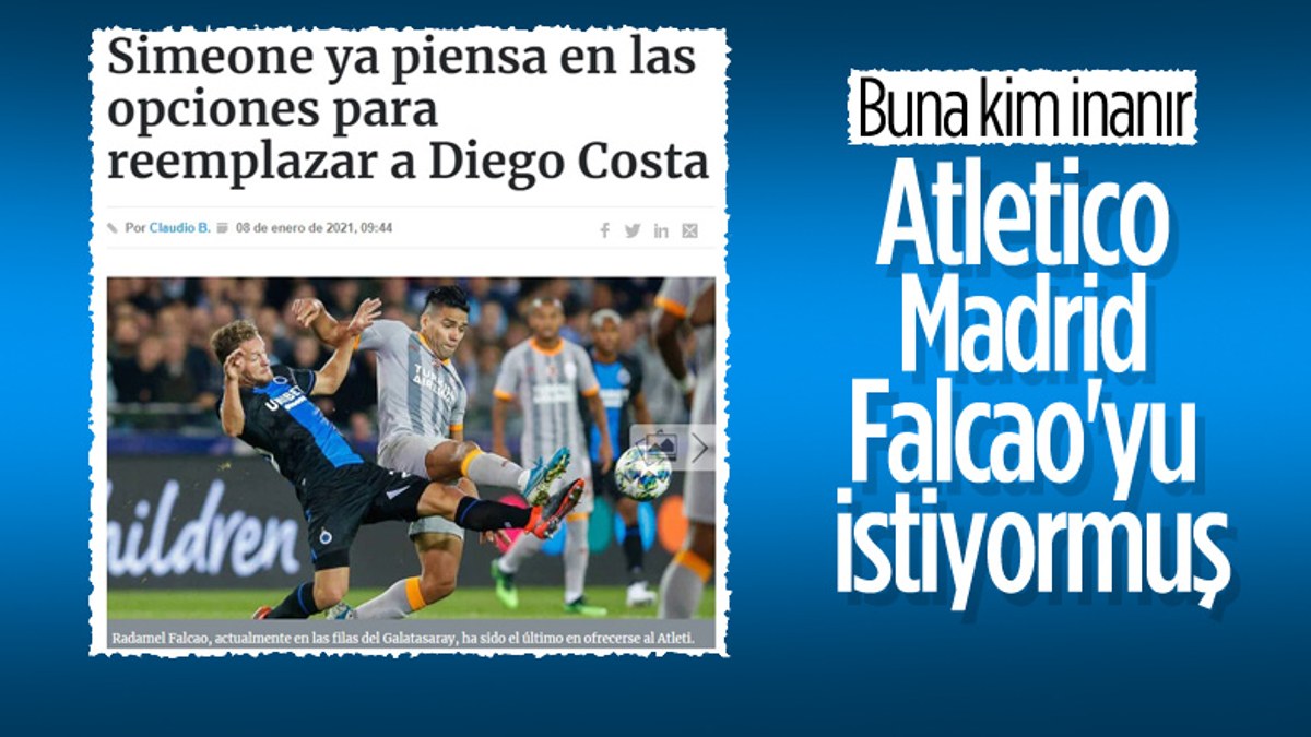 İspanyol basını: Atletico Madrid, Falcao'yu istiyor