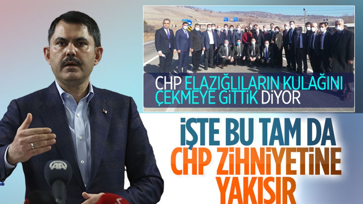 Murat Kurum'dan Ali Öztunç'a: Bu zihniyet tam da CHP'ye yakışır