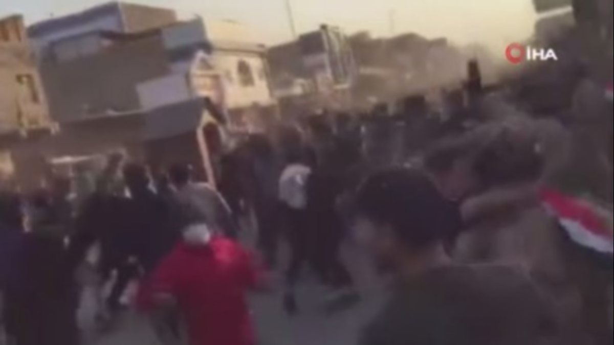 Irak’ta hükümet karşıtı protesto: 1 ölü