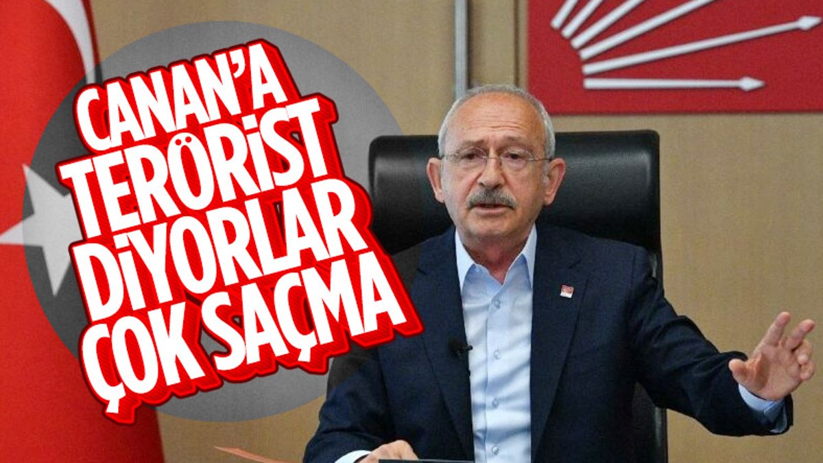 Kılıçdaroğlu: Canan Kaftancoğlu'na terörist demek çok saçma