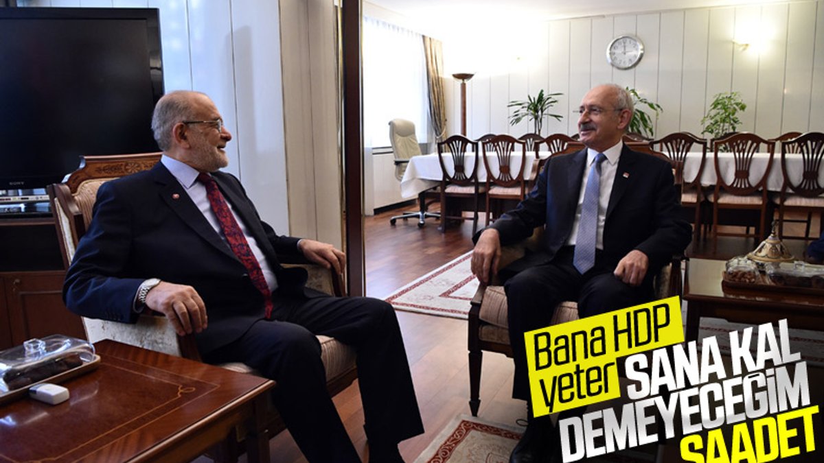 Kemal Kılıçdaroğlu Saadet Partisi'nin ittifaktaki yerini değerlendirdi