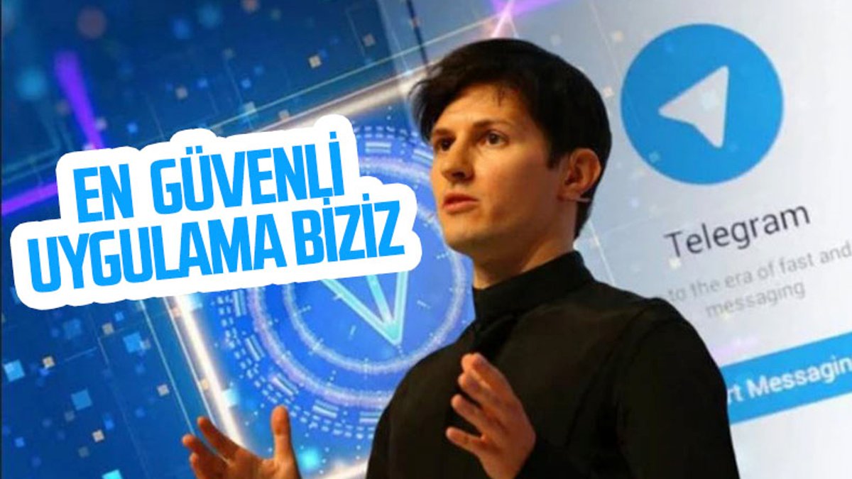 Telegram'ın kurucusu Pavel Durov: En güvenli biziz