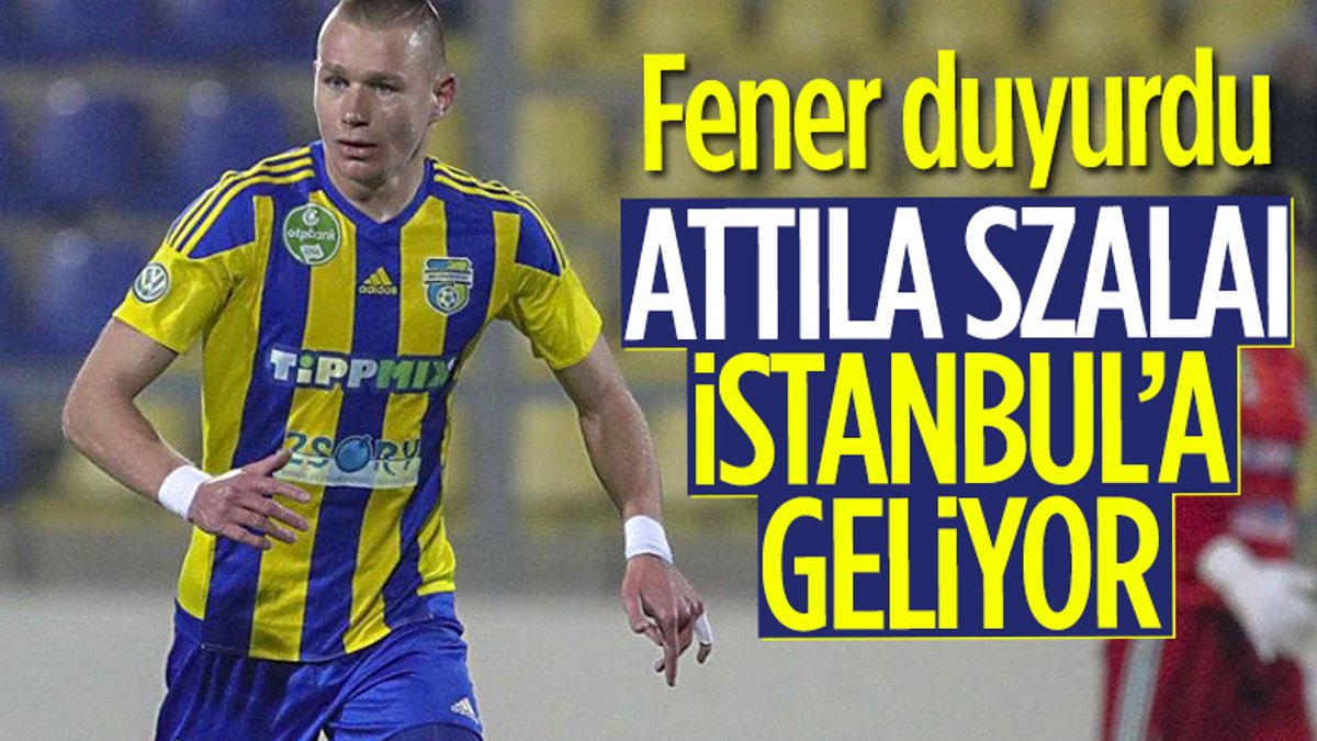 Fenerbahçe, Attila Szalai transferini açıkladı