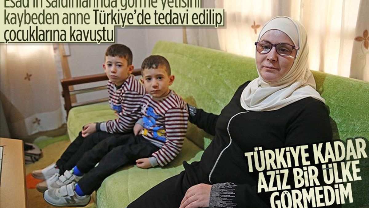 Suriyeli anne çocuklarına Türkiye'de kavuştu