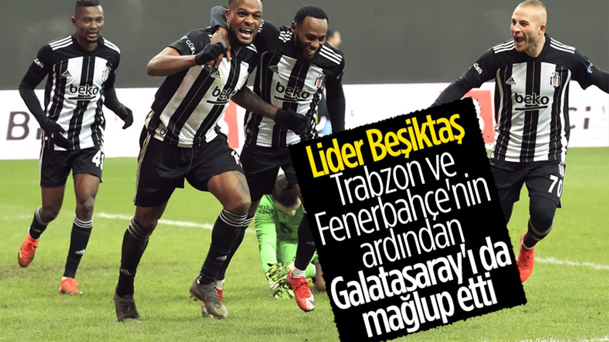 2021'in ilk derbisinde kazanan Beşiktaş