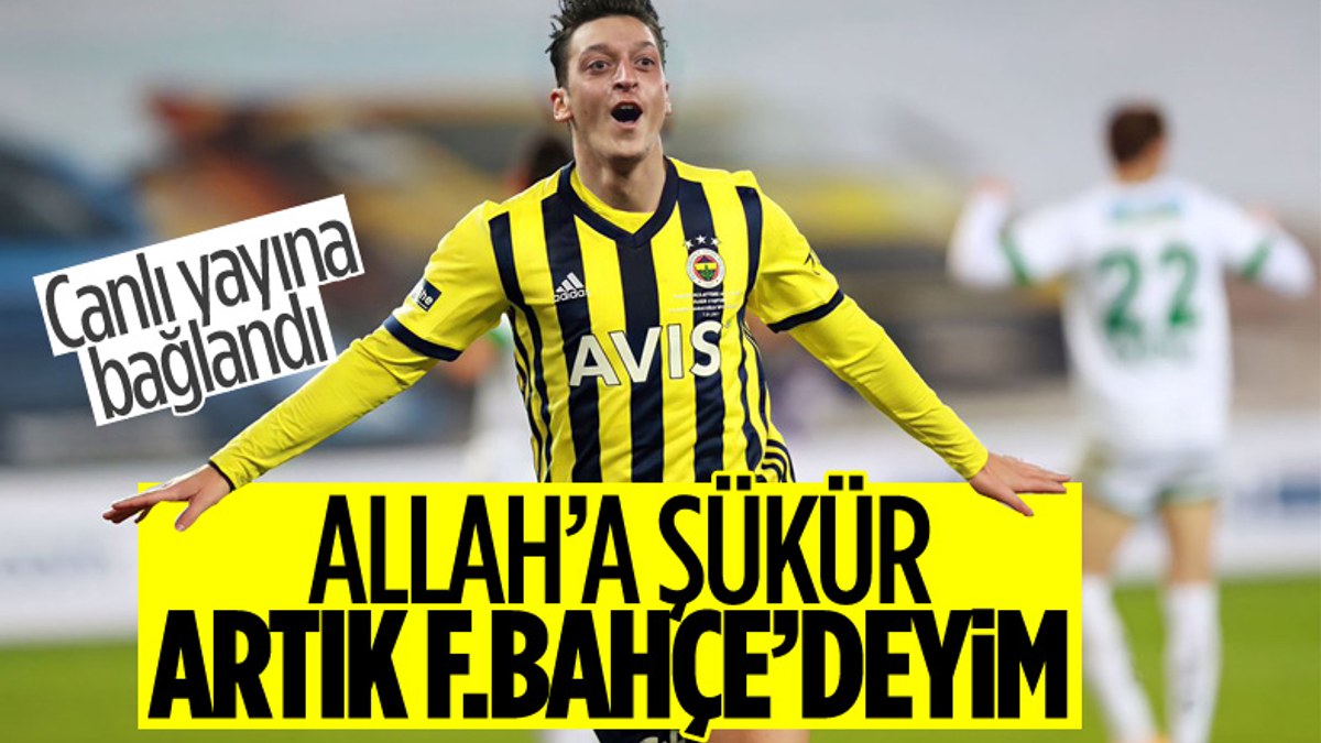 Mesut Özil resmen Fenerbahçe'de