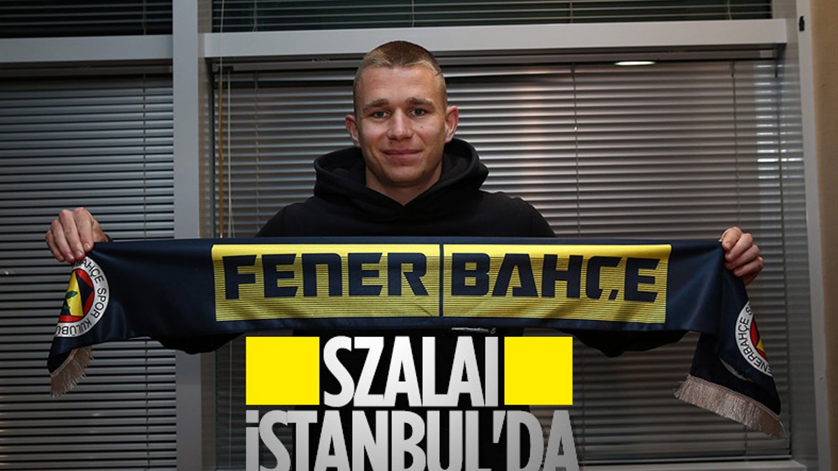 Attila Szalai Fenerbahçe için İstanbul'da