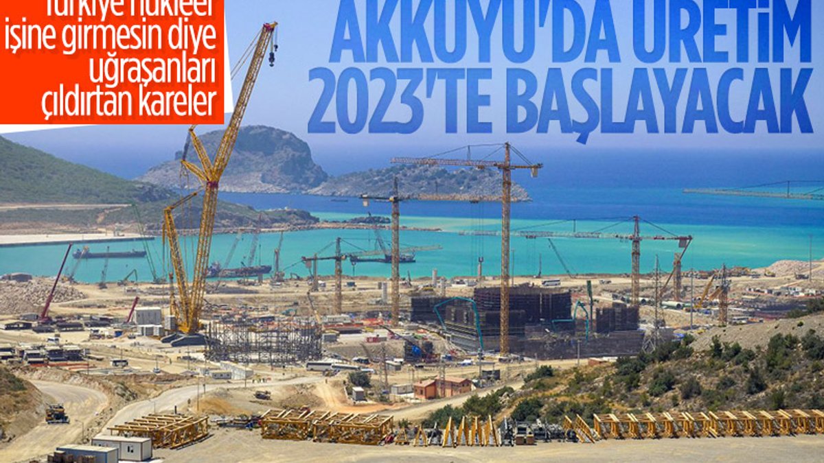 Mustafa Varank: Akkuyu, 2023’te elektrik üretmeye başlayacak