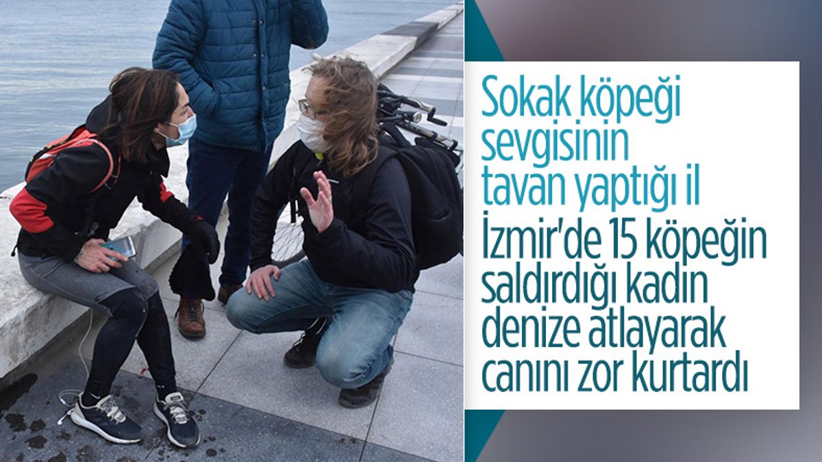 İzmir'de 2 kadına köpek saldırdı