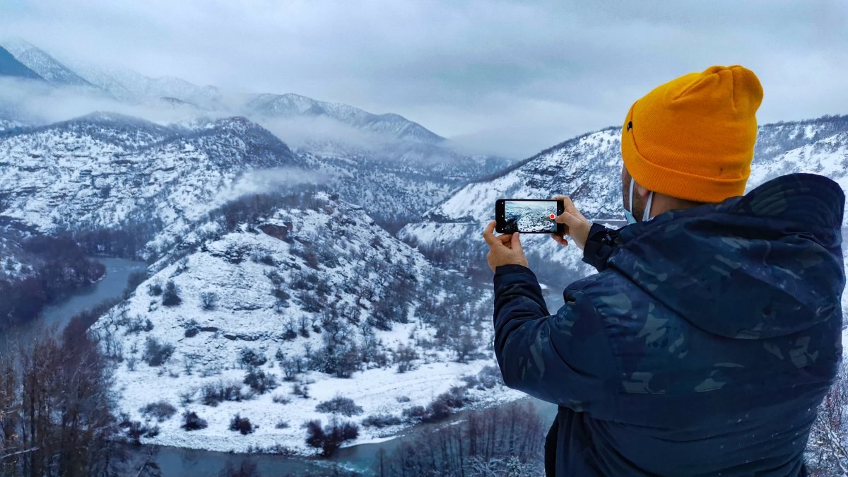 Munzur Vadisi'nden kartpostallık görüntüler