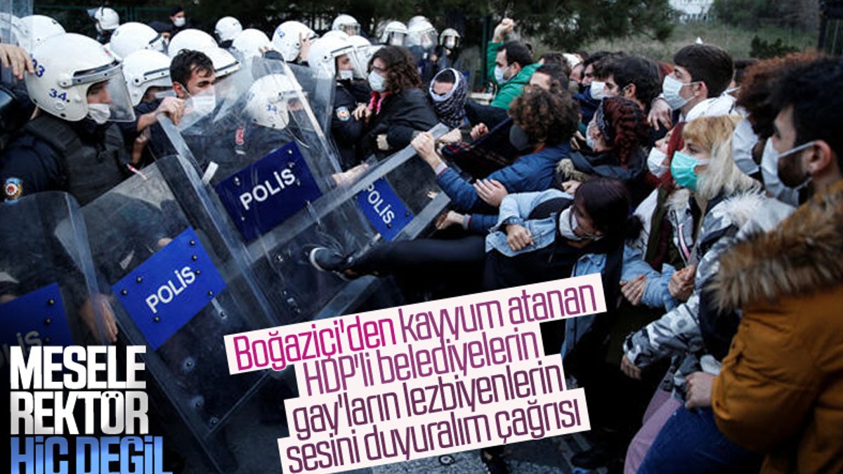 Boğaziçi'den HDP ve LGBT için protesto çağrısı