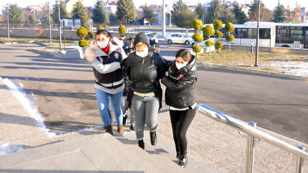 Karaman'da kadın suç örgütü liderinin yaptıkları pes dedirtti