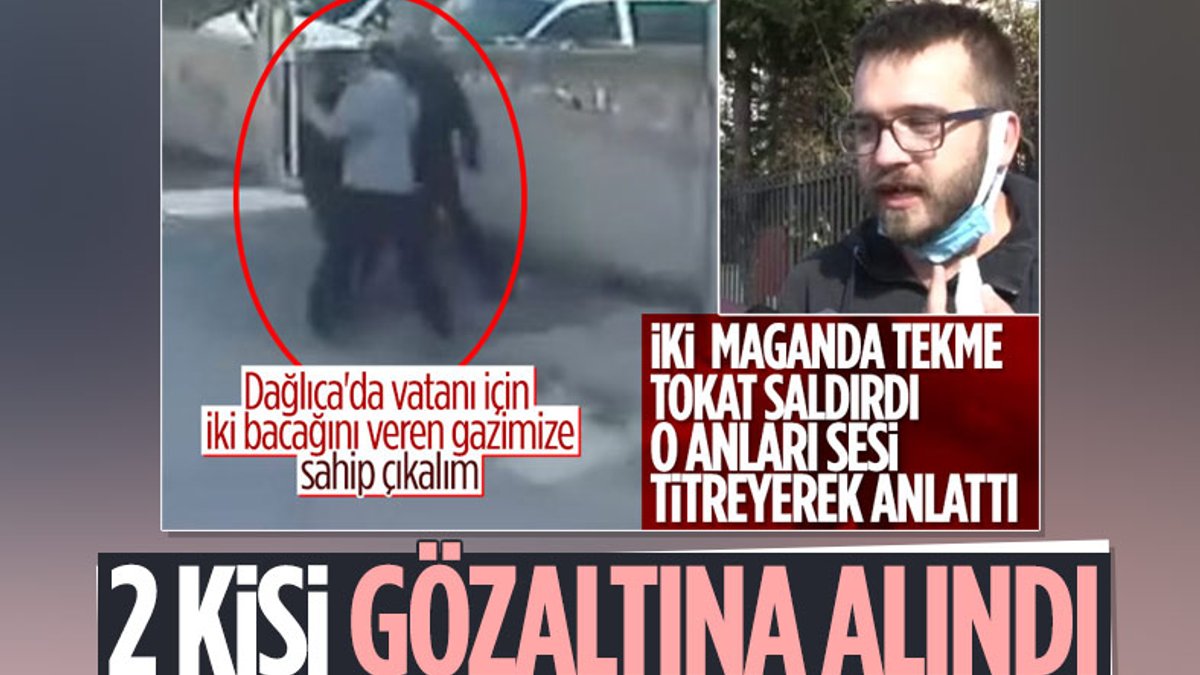 Antalya'da gazi Gökhan Koç'u darbeden baba ile oğlu gözaltına alındı