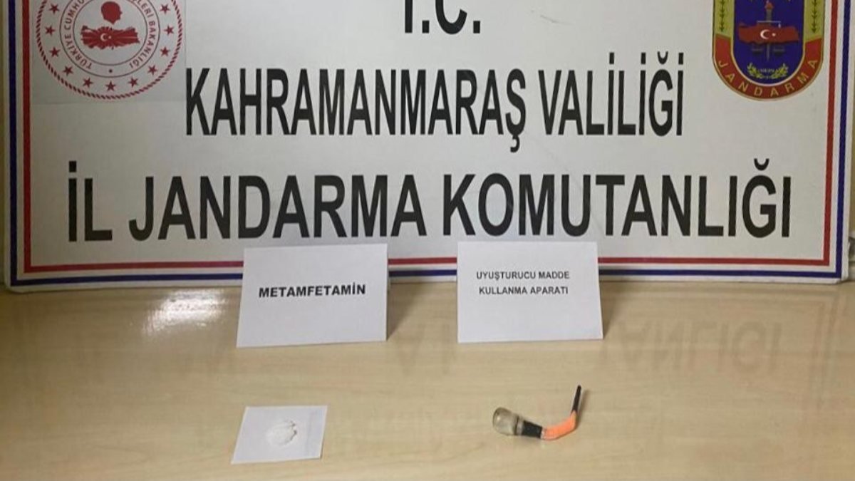 Kahramanmaraş'ta uyuşturucu operasyonu: 1 kişi yakalandı
