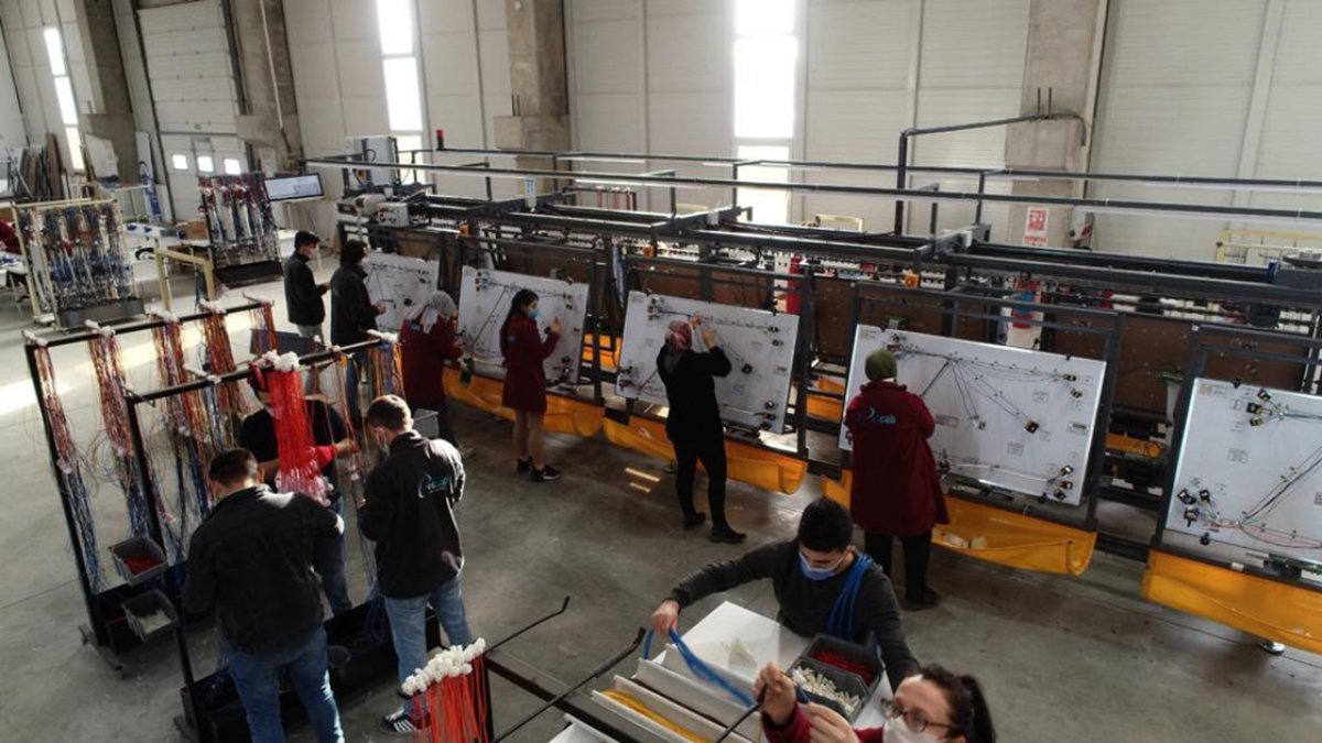 Zonguldak'ta eve dönüş projesinde fabrikalar açılmaya başladı