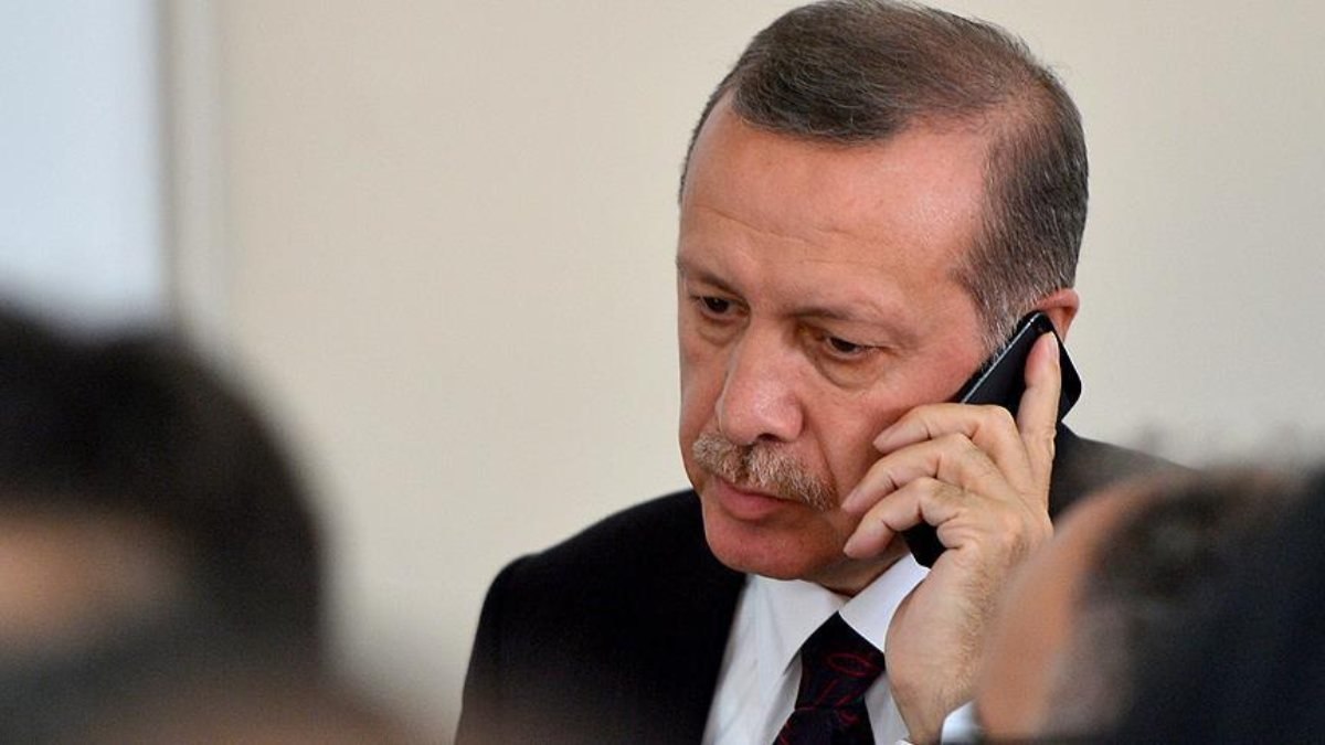 Cumhurbaşkanı Erdoğan, saldırıya uğrayan geminin kaptanı Furkan Yaren ile görüştü