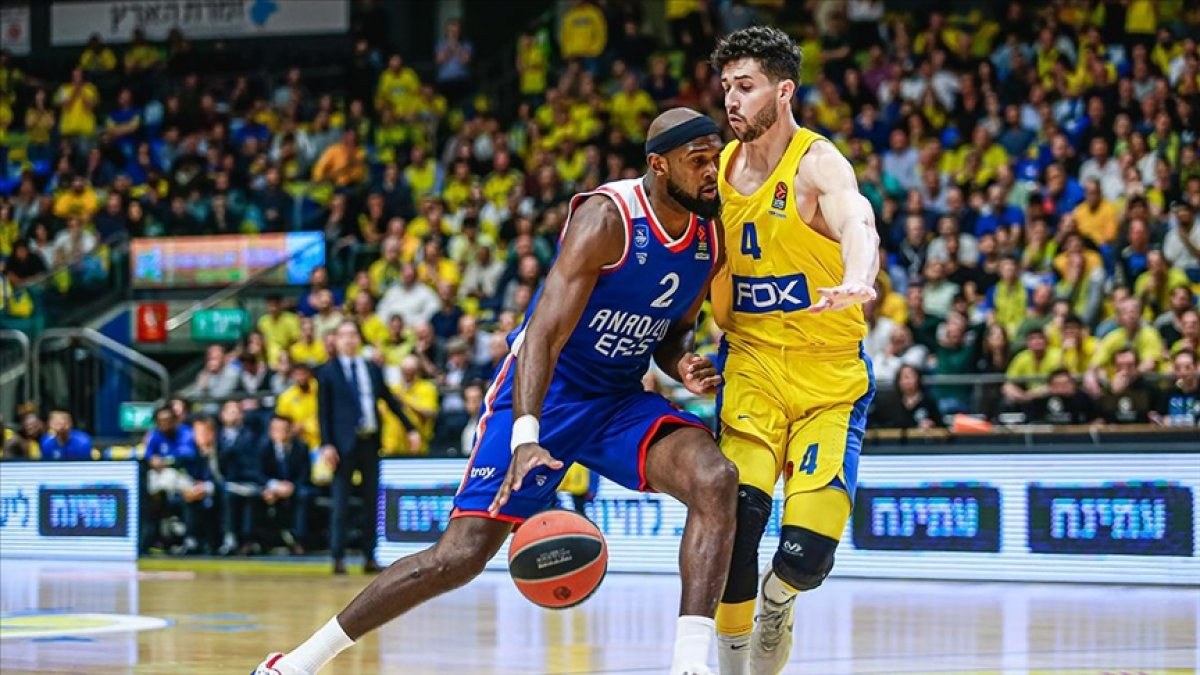 Maccabi Tel Aviv-Anadolu Efes maçına koronavirüs engeli