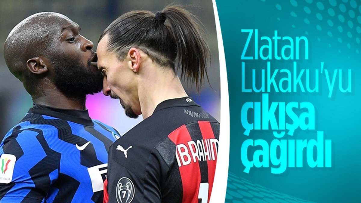 Romelu Lukaku ve Zlatan Ibrahimovic kavga etti