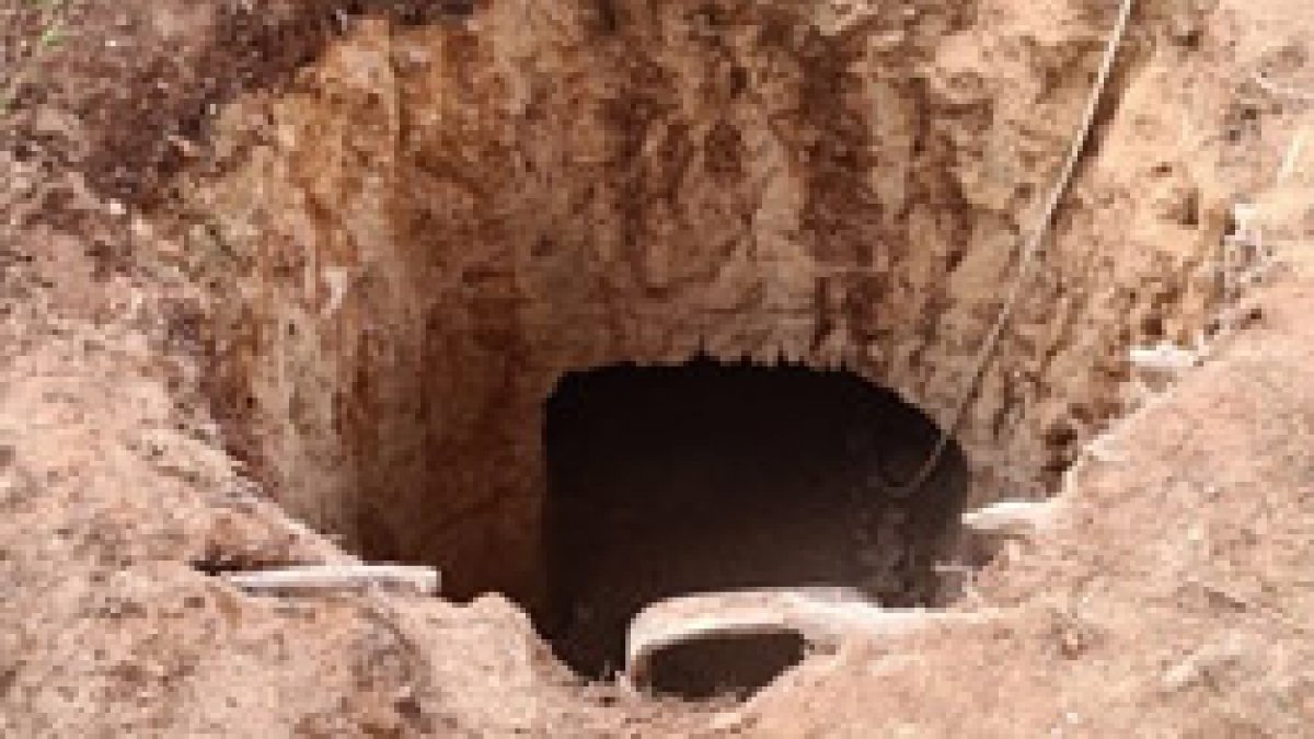 Gaziantep'te define için 45 metre tünel açan 6 kişiye suçüstü