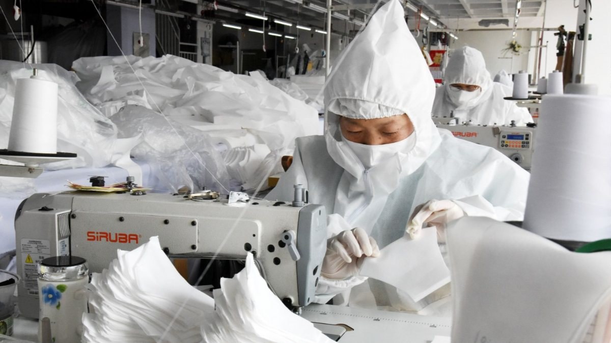 Çin, geçen yıl 220 milyardan fazla yüz maskesi ihraç etti