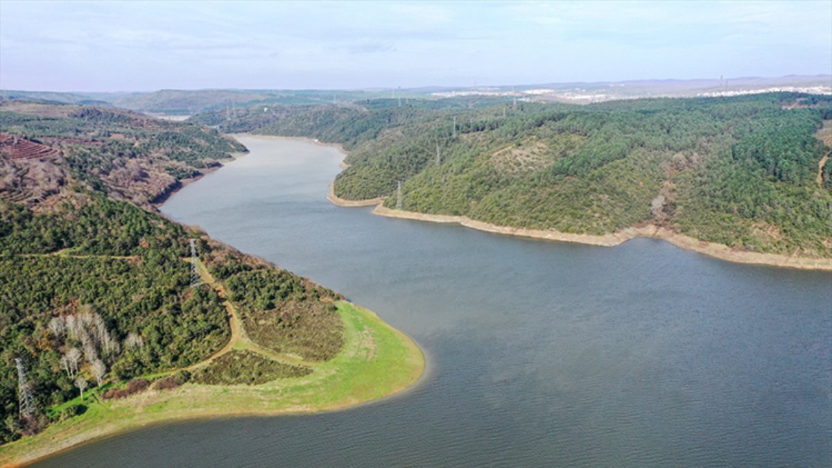 İstanbul'un barajlarındaki su seviyesi yüzde 38,29'a yükseldi