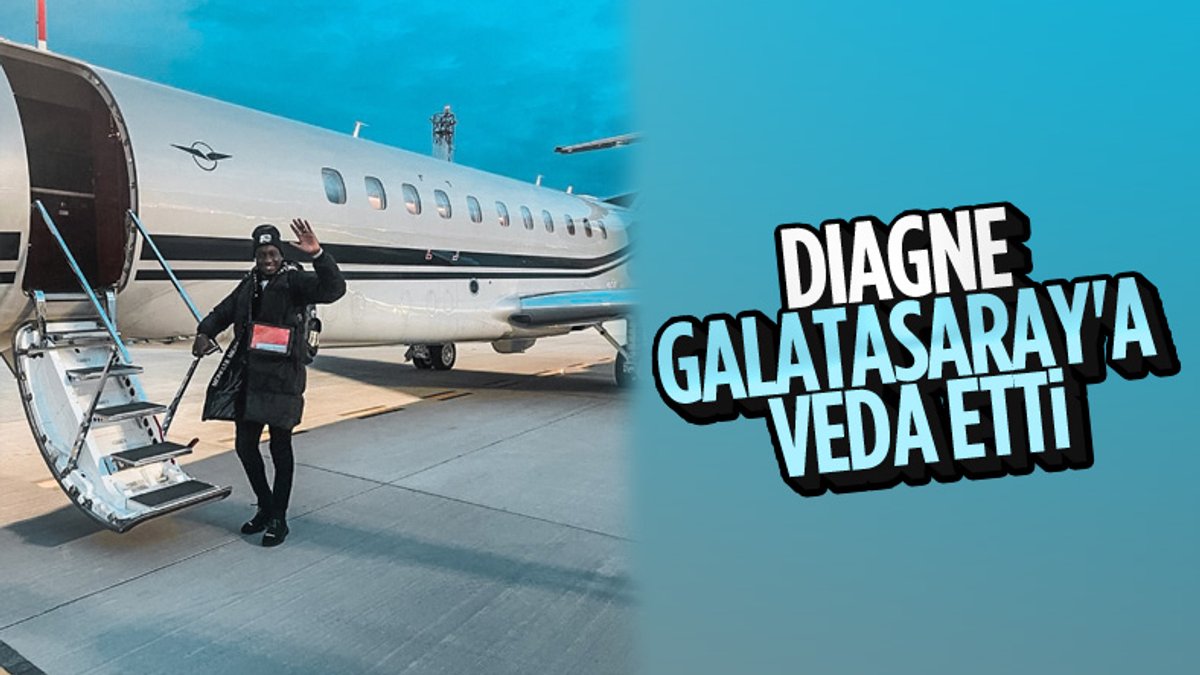 Diagne Galatasaray'a veda etti