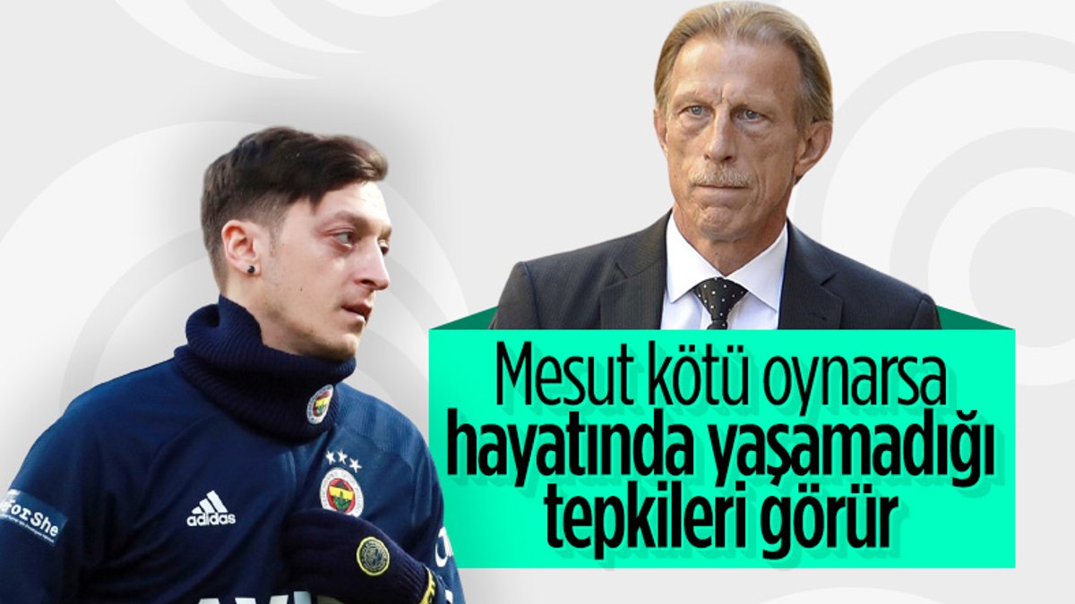 Christoph Daum'dan Mesut Özil sözleri