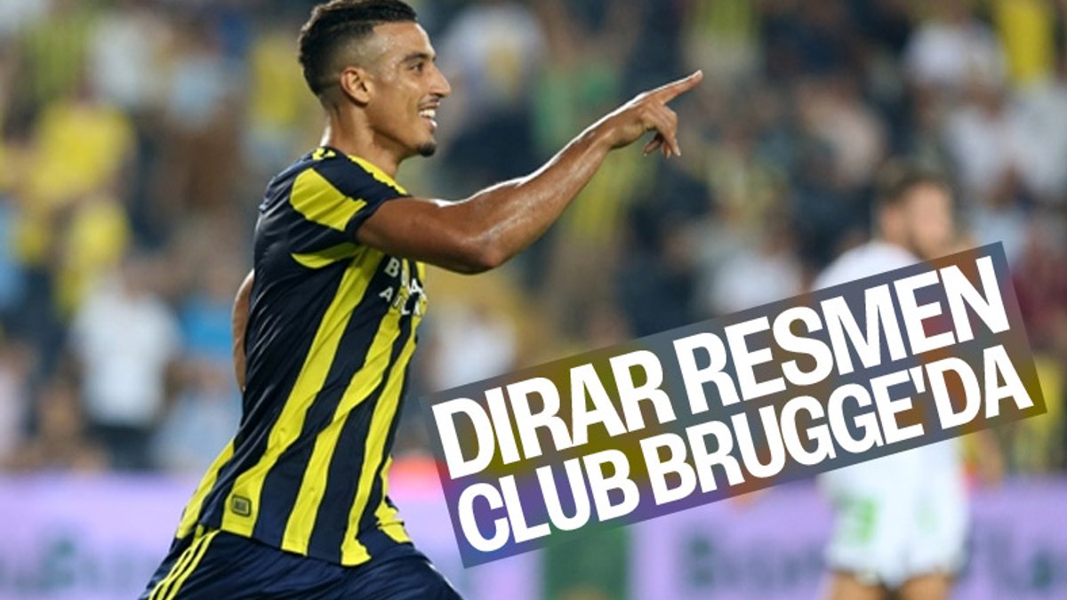 Fenerbahçeli Nabil Dirar, Club Brugge'e transfer oldu