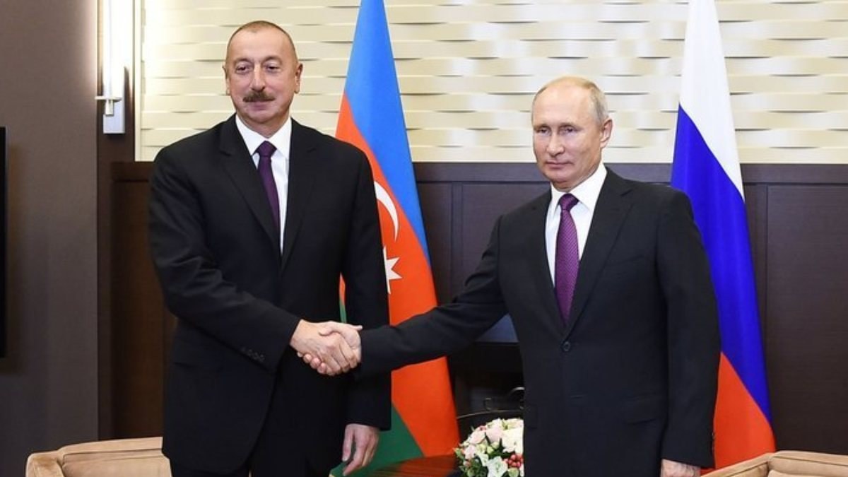 Vladimir Putin ve İlham Aliyev, Türk-Rus Ortak Gözlem Merkezi'ni görüştü