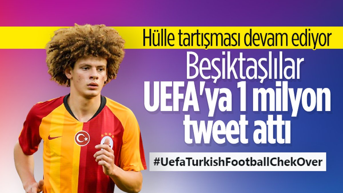 Beşiktaş'tan UEFA'ya limit isyanı: 1 milyon tweet atıldı