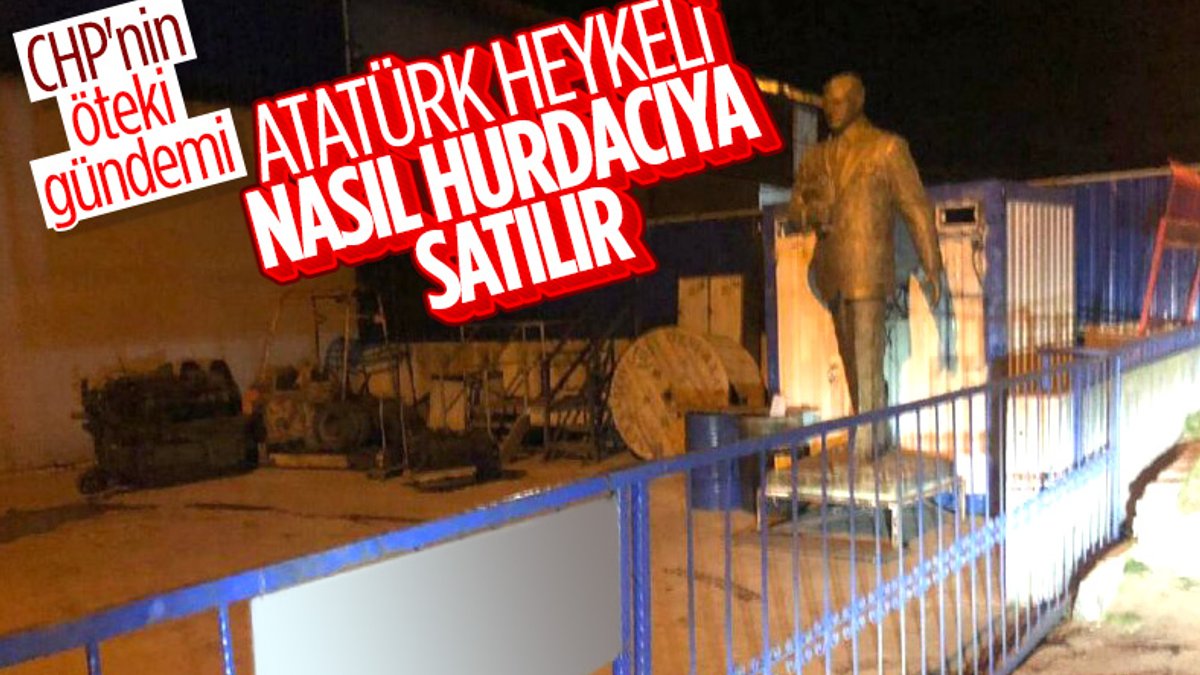 Samsun'da 'Atatürk heykeli satılıyor' iddialarına emniyet anında cevap verdi