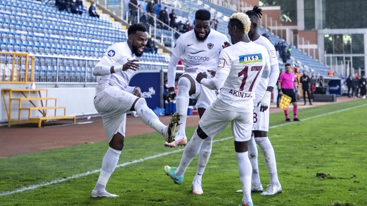 Hatayspor, Kasımpaşa'yı deplasmanda 4 golle yendi